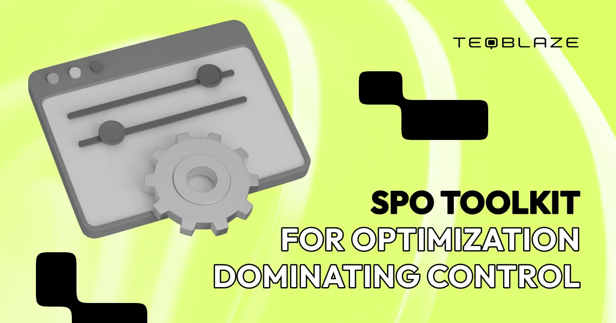 SPO toolkit for optimization and dominating control: push _$ your programmatic business ROI