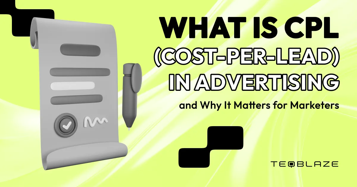 What is CPL (cost-per-lead) in advertising and why it matters for marketers