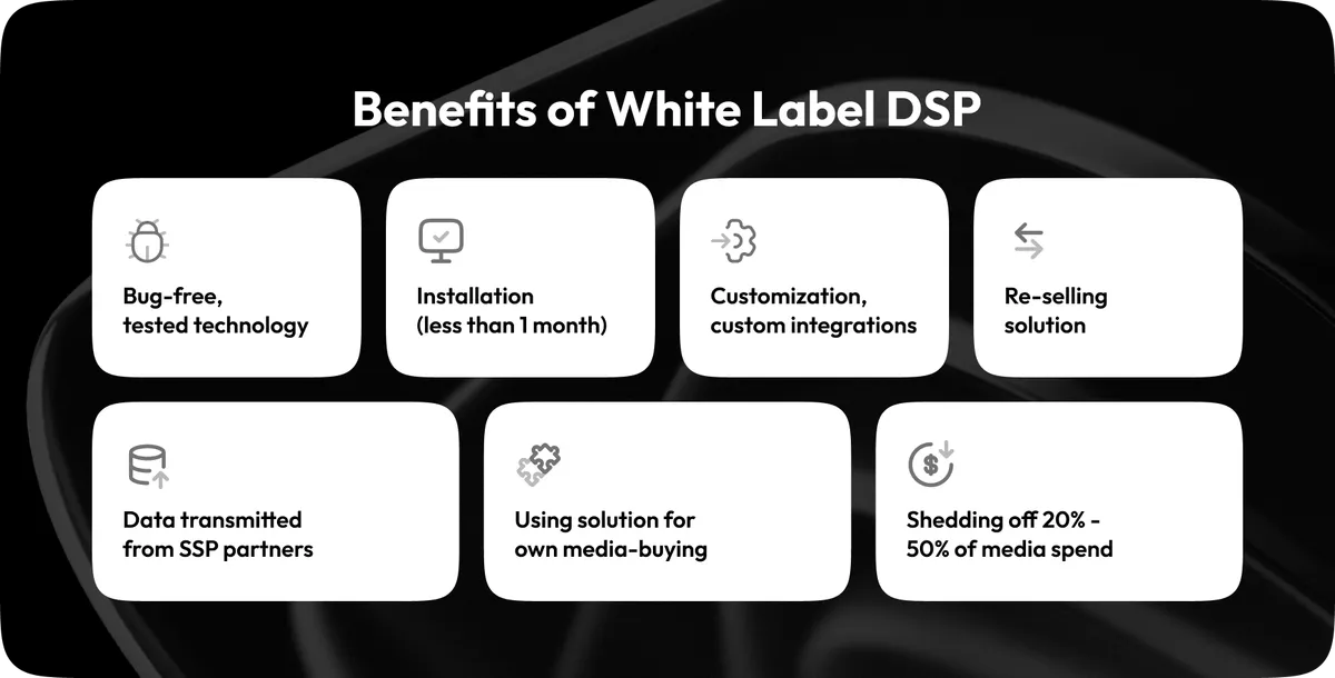 white label dsp benefits