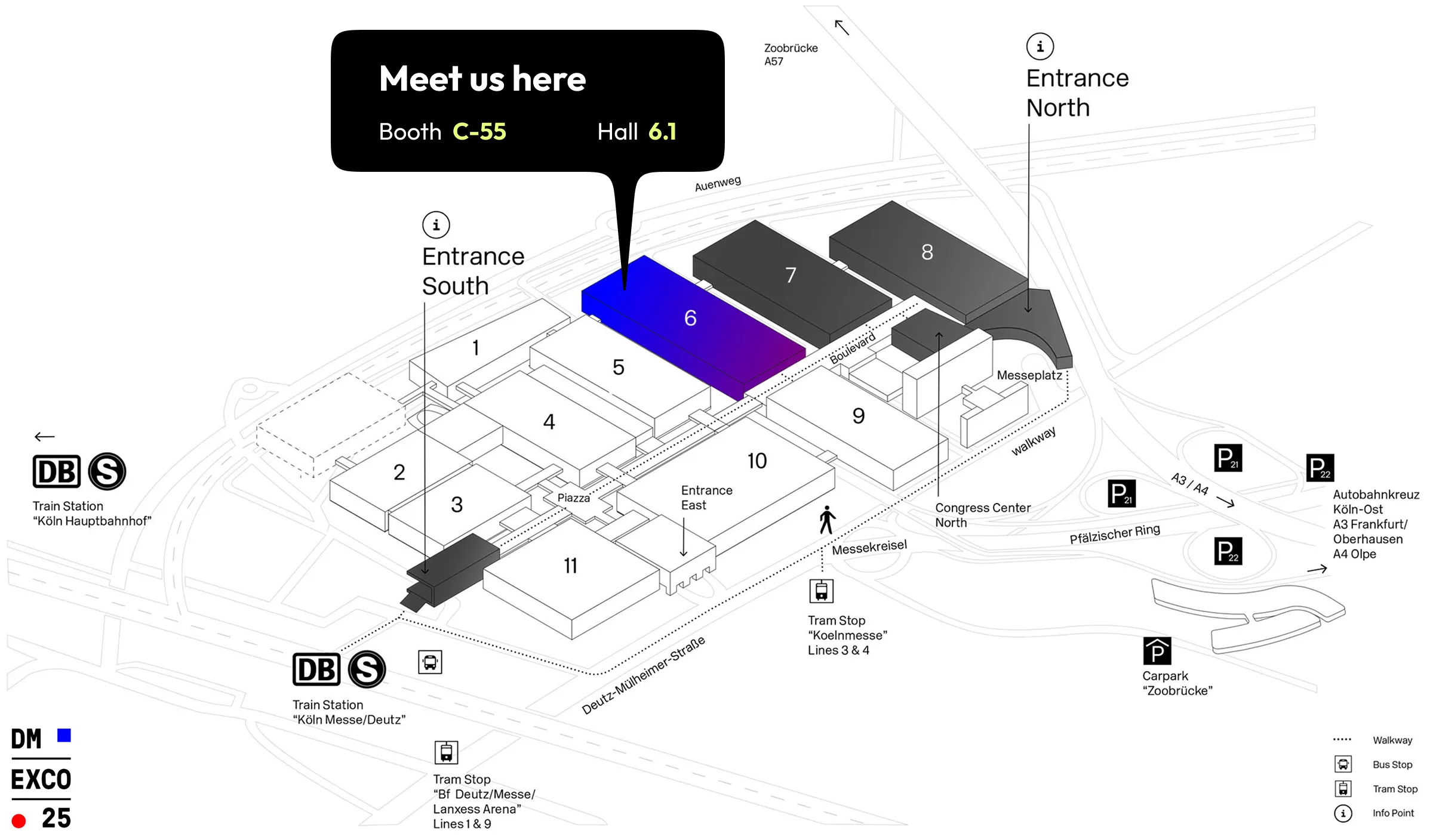 DMEXCO Map