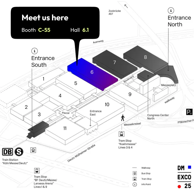 DMEXCO Map