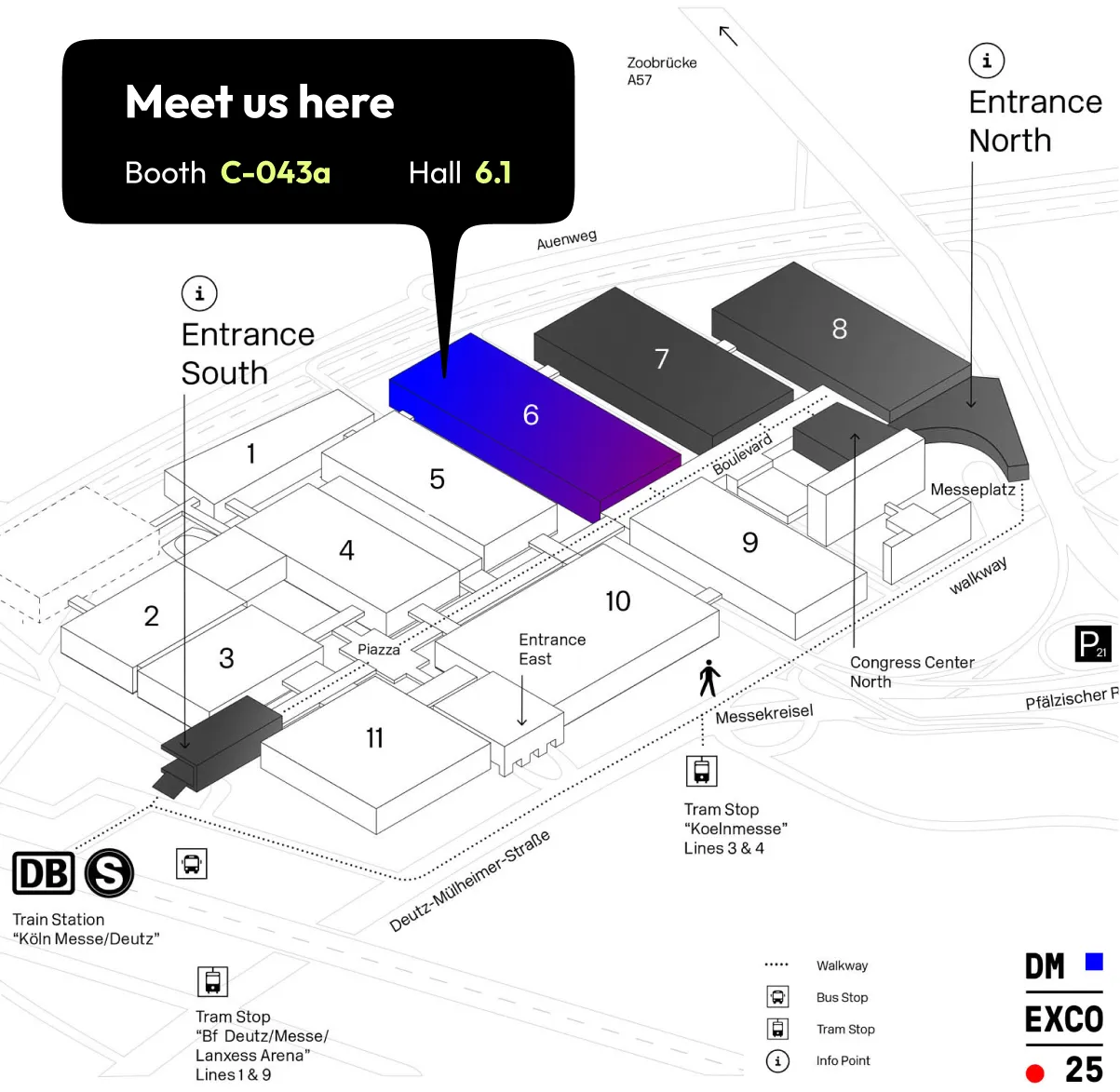 DMEXCO Map