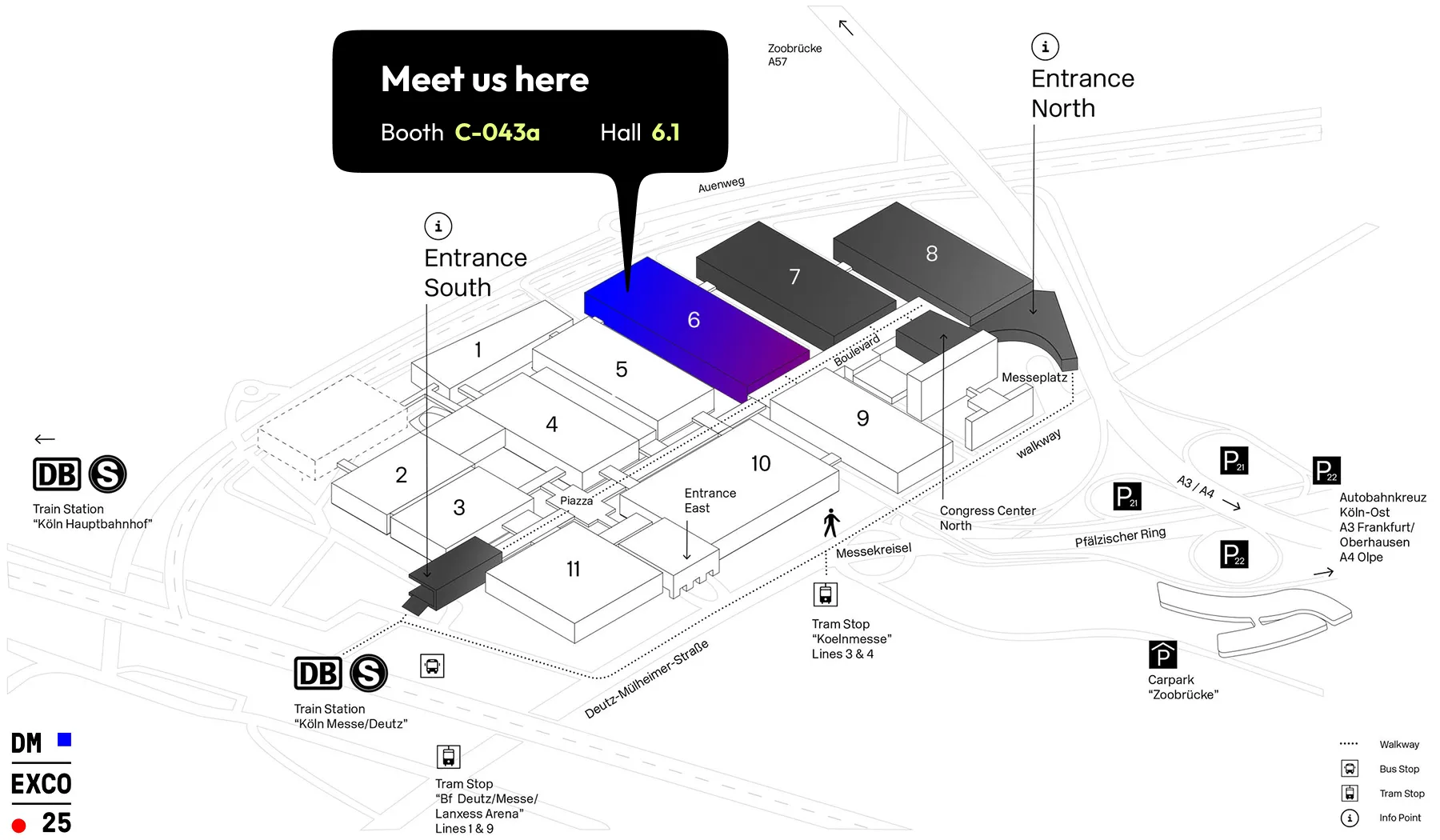 DMEXCO Map
